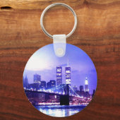 ニューヨークシティナイトパノラマ キーホルダー (正面)