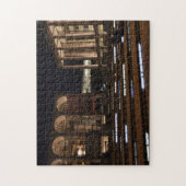 ニューヨークシティナイトリンカーンセンターNYC写真 ジグソーパズル (縦)