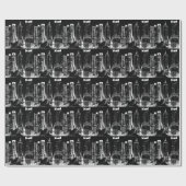 ニューヨークシティナイト ラッピングペーパー (フラット)