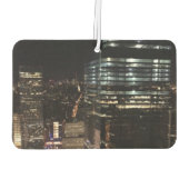 ニューヨークシティナイトNYCマンハッタンスカイライン写真 カーエアーフレッシュナー (裏面)