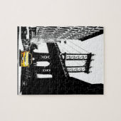 ニューヨークシティニューヨークイエロータクシーアーポップ・アートのト ジグソーパズル (横)