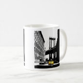 ニューヨークシティニューヨークイエロータクシー コーヒーマグカップ (正面右)