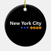 ニューヨークシティニューヨークオーナメント セラミックオーナメント (裏面)