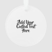 ニューヨークシティニューヨークタイムズスクエアクリスマス オーナメント (裏面)