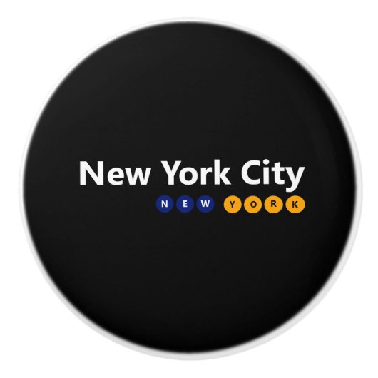 ニューヨークシティニューヨークノブ セラミックノブ (正面)