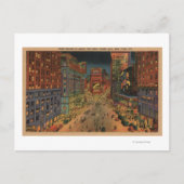 ニューヨークシティニューヨークビューオブタイムズスクエア ポストカード (正面)