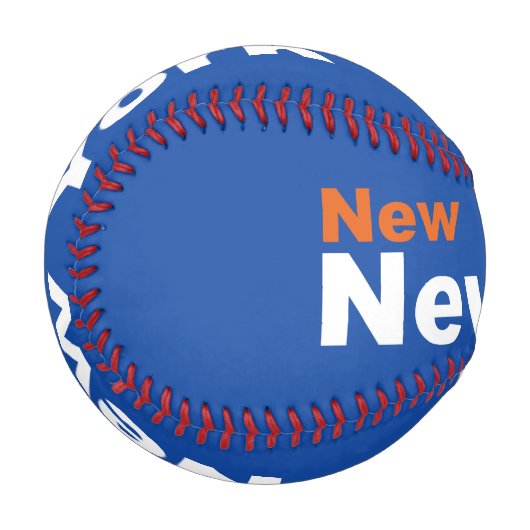 ニューヨークシティニューヨークベースボール 野球ボール (正面左)