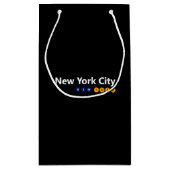 ニューヨークシティニューヨーク抱き枕 スモールペーパーバッグ (裏面)