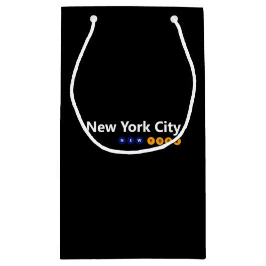 ニューヨークシティニューヨーク抱き枕 スモールペーパーバッグ (裏面)