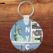 ニューヨークシティニューヨーク キーホルダー (正面)