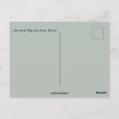 ニューヨークシティニューヨークUSA ポストカード (裏面)