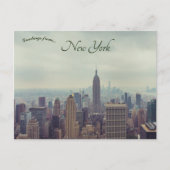ニューヨークシティニューヨークUSA ポストカード (正面)