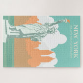 ニューヨークシティネバースリープズヴィンテージ ジグソーパズル (横)