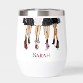 ニューヨークシティバチェロレッテファッションイラストレーション (背面)