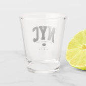 ニューヨークシティバチェロレッテ ショットグラス (裏面)