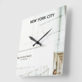 ニューヨークシティバレエ スクエア壁時計 (傾斜)