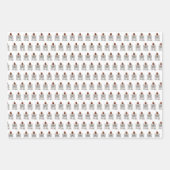 ニューヨークシティバレンタインデーNYCランドマーク ラッピングペーパーシート (正面2)