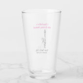 ニューヨークシティバースデーパーティーガールズトリップビールピント タンブラーグラス (裏面)