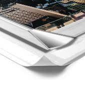 ニューヨークシティビューブラインド付きフェイクウィンドウ ポスター (角)