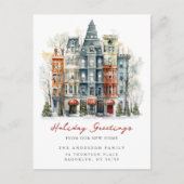 ニューヨークシティブラウンストーンニューアドレス 案内ポストカード (正面)