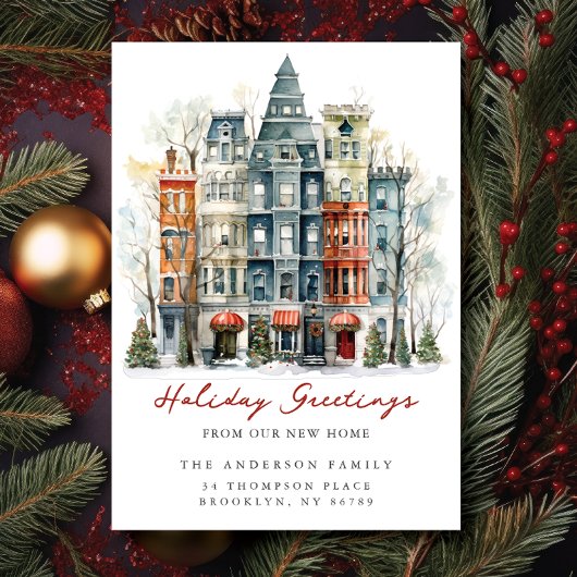 ニューヨークシティブラウンストーンニューアドレス 案内状