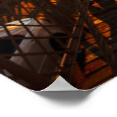 ニューヨークシティブルックリンブリッジサンライズ ポスター (角)