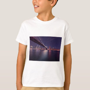 ニューヨークシティブルックリンブリッジ Tシャツ