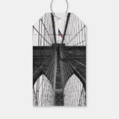 ニューヨークシティブルックリン結婚ブリッジ ギフトタグ (裏面)