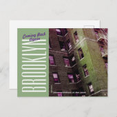 ニューヨークシティブルックリン ポストカード (正面/裏面)