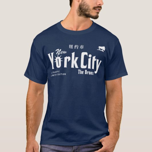ニューヨークシティブロンヴィンテージ Tシャツ (正面)