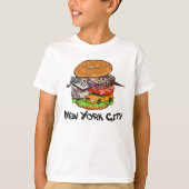 ニューヨークシティベーゲルウィズオールデイズNYC Tシャツ (正面)