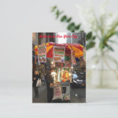 ニューヨークシティホットドッグスタンドポストカード ポストカード (スタンド正面)