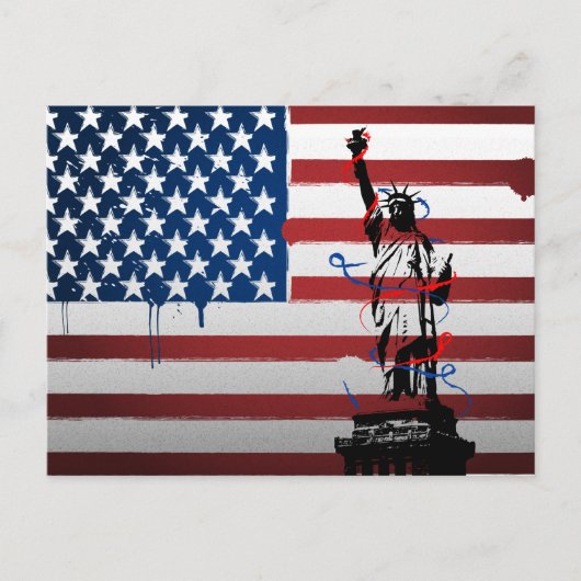 ニューヨークシティホワイトED ポストカード (正面)