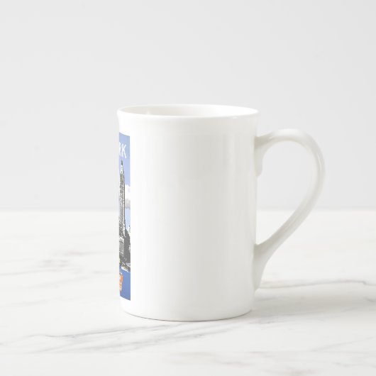 ニューヨークシティボーン中国マグ ボーンチャイナマグカップ (右)
