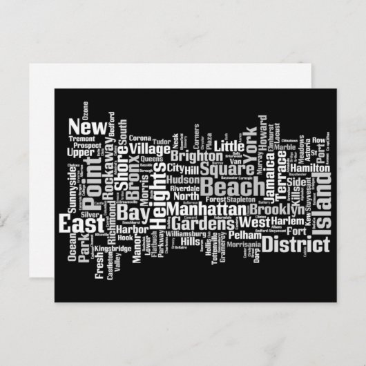 ニューヨークシティポストカード ポストカード (正面/裏面)