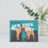 ニューヨークシティポストカード ポストカード (スタンド正面)