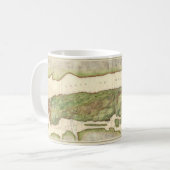 ニューヨークシティマップ革命地図1878 コーヒーマグカップ (正面左)