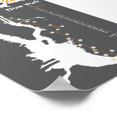 ニューヨークシティマラソンの地図 ポスター (角)