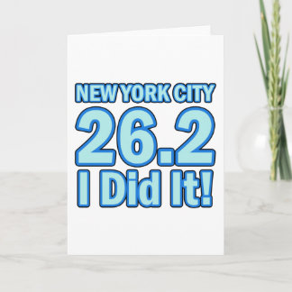 ニューヨークシティマラソン カード