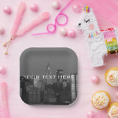 ニューヨークシティマンハッタンエンパイアステート建物パプ ペーパープレート (パーティー)