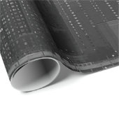 ニューヨークシティマンハッタンエンパイアステート建物ローラ ラッピングペーパー (ロールコーナー)