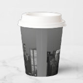 ニューヨークシティマンハッタンエンパイアステート建物 カッコいい 紙コップ (右)