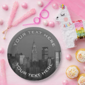 ニューヨークシティマンハッタンエンパイアステート建物 ペーパープレート (パーティー)