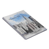 ニューヨークシティマンハッタンスカイライン ノートブック (右側)