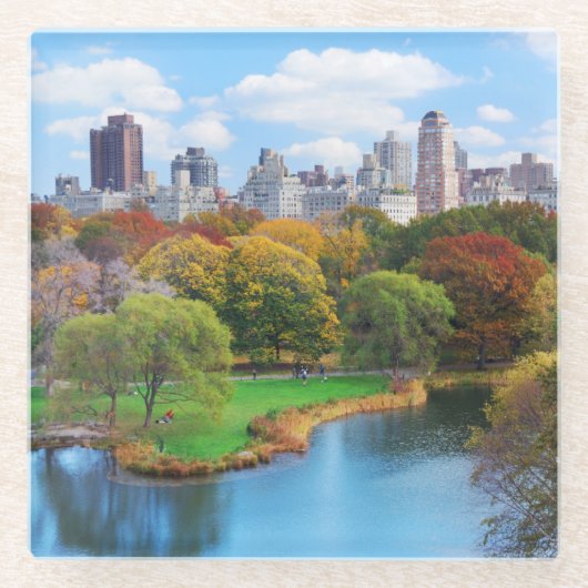 ニューヨークシティマンハッタンセントラルパークパノラマ ガラスコースター (正面)