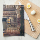 ニューヨークシティマンハッタン キッチンタオル (四つ折り)