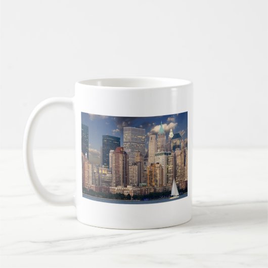 ニューヨークシティマンハッタン コーヒーマグカップ (左)