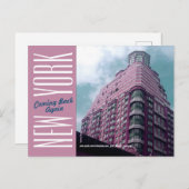 ニューヨークシティマンハッタン ポストカード (正面/裏面)