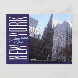ニューヨークシティマンハッタン ポストカード