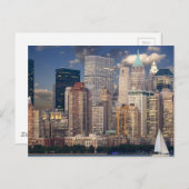 ニューヨークシティマンハッタン ポストカード (正面/裏面)